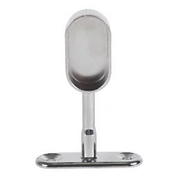 OVAL END BRACKET 30MM X 15MM CP