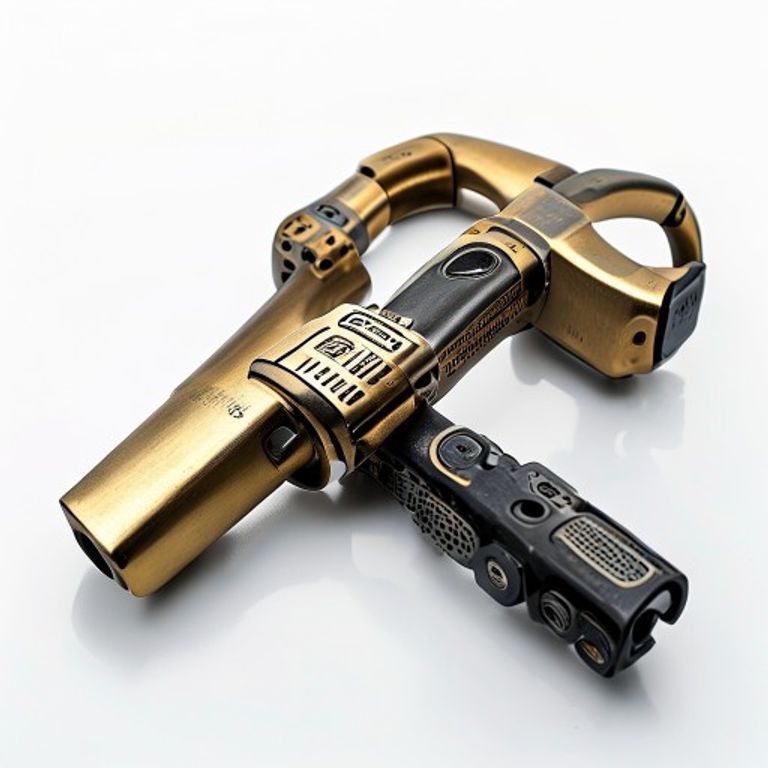 ERA 25MM REBATE SET FORTRESS SASH - BRASS