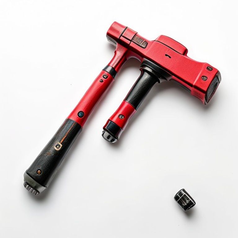E3/20C ESTWING CLAW HAMMER -RED VINYL