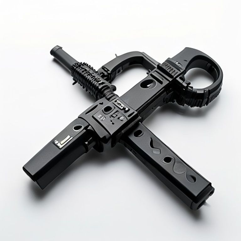 BLACK FOREND STRIKE PLATE FOR DEADLOCK