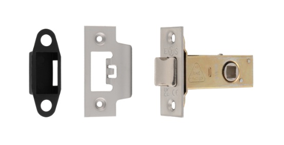 64MM H/DUTY TUBULAR MORTICE LATCH