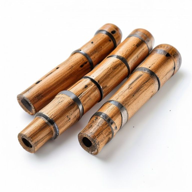 FAITHFULL WOOD DOWELS FLUTED 30 X 6MM TUB