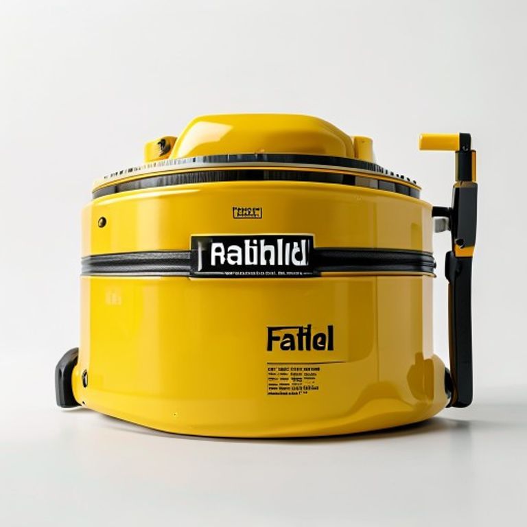 FAITHFULL YELLOW  H/DUTY 60L FLEX TUB