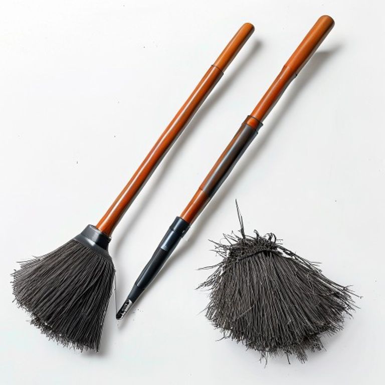 13" BASS BROOM C/W 5FT HANDLE (FARMERS)