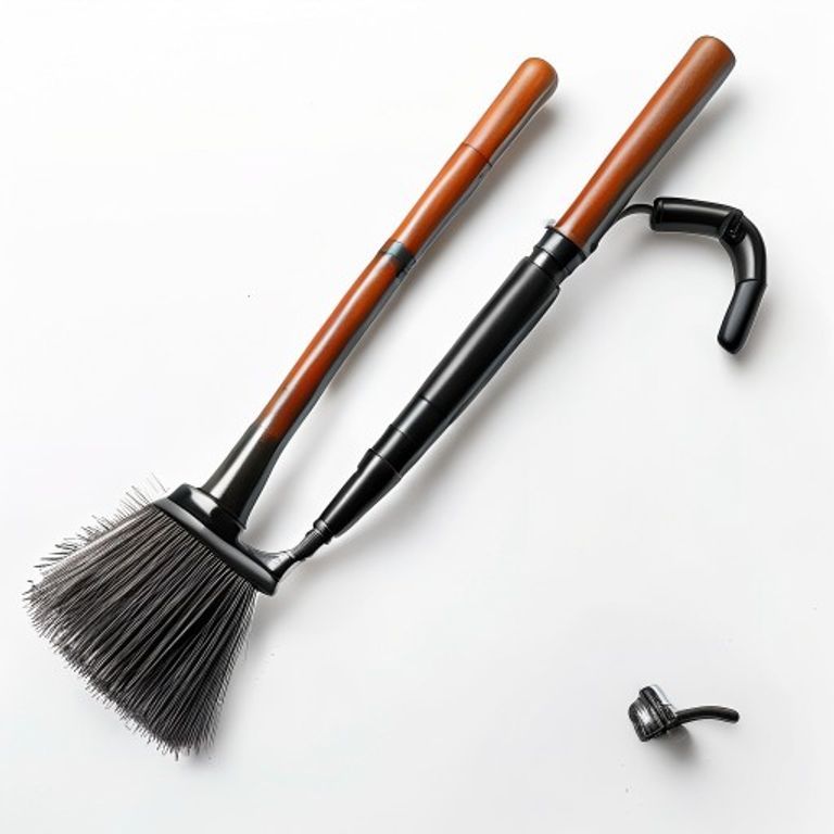 5' X 1.1/8" BROOM HANDLE (WH/29/152)