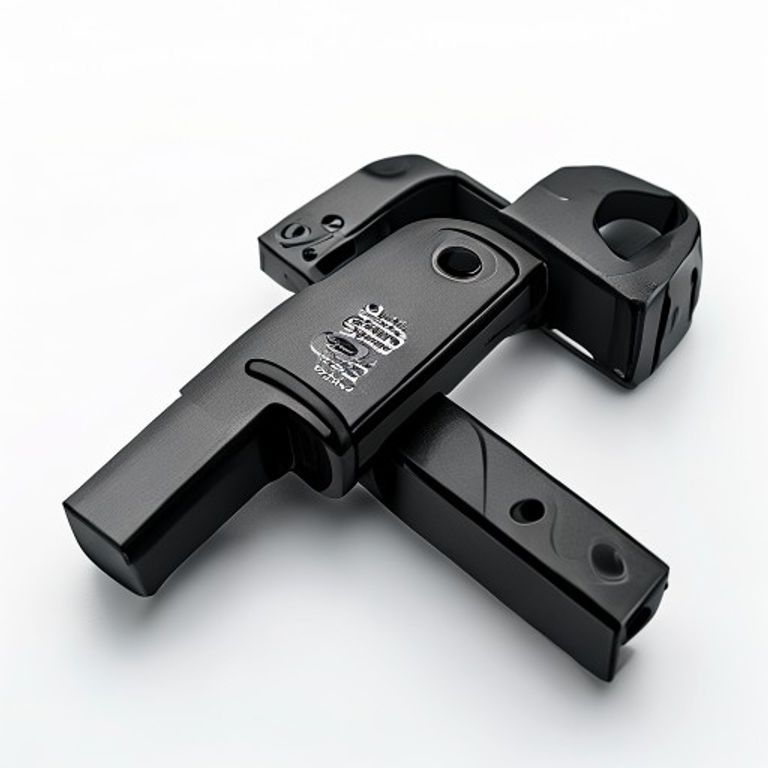 J8502BL 75X50MM BLACK B/BEARING HINGE
