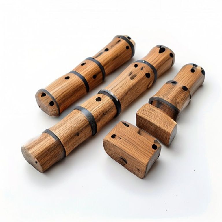 30MM WOODEN KNOBS