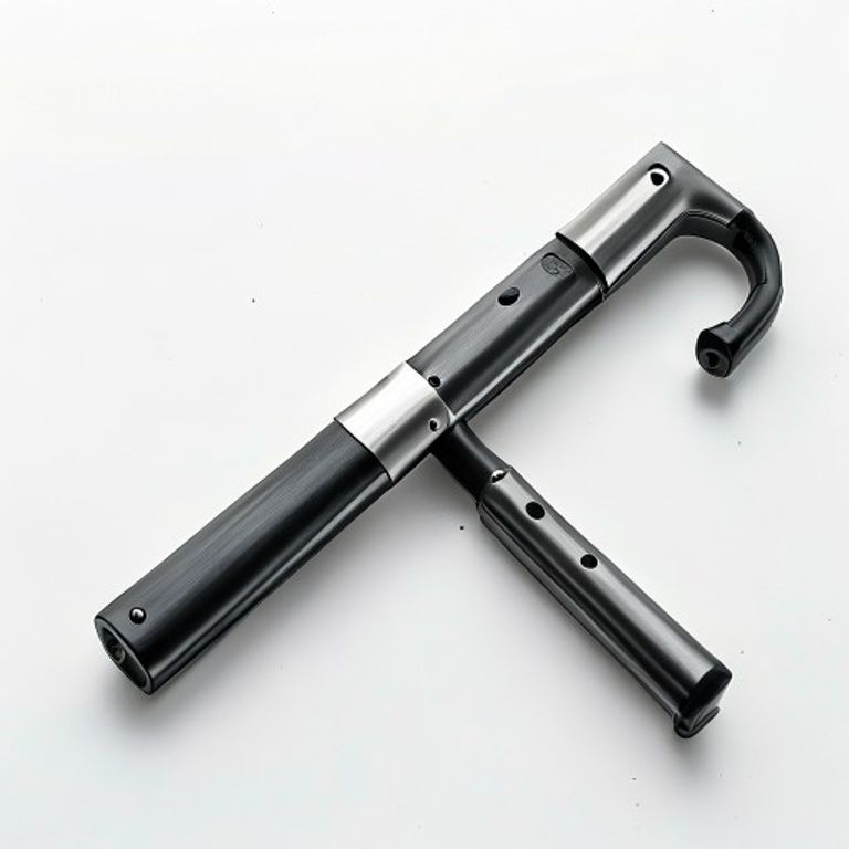 224MM SATIN NICKEL ON STEEL T-BAR HANDLE