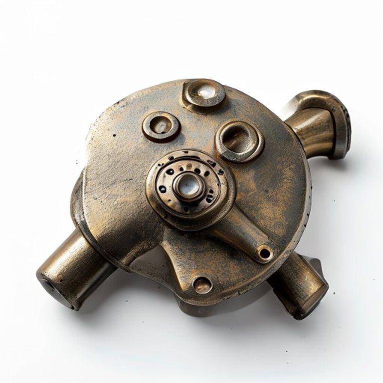 64MM X 35MM ANTIQUE BRASS BUTT HINGE (PR)
