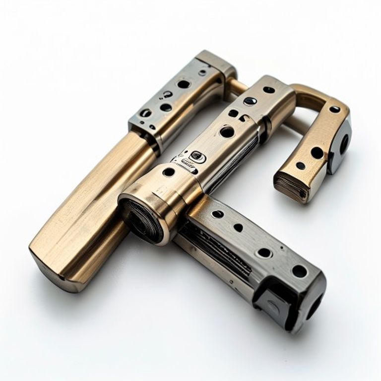 0970 3" X 1 5/8" P/LAQ BRASS BUTTS - PAIR