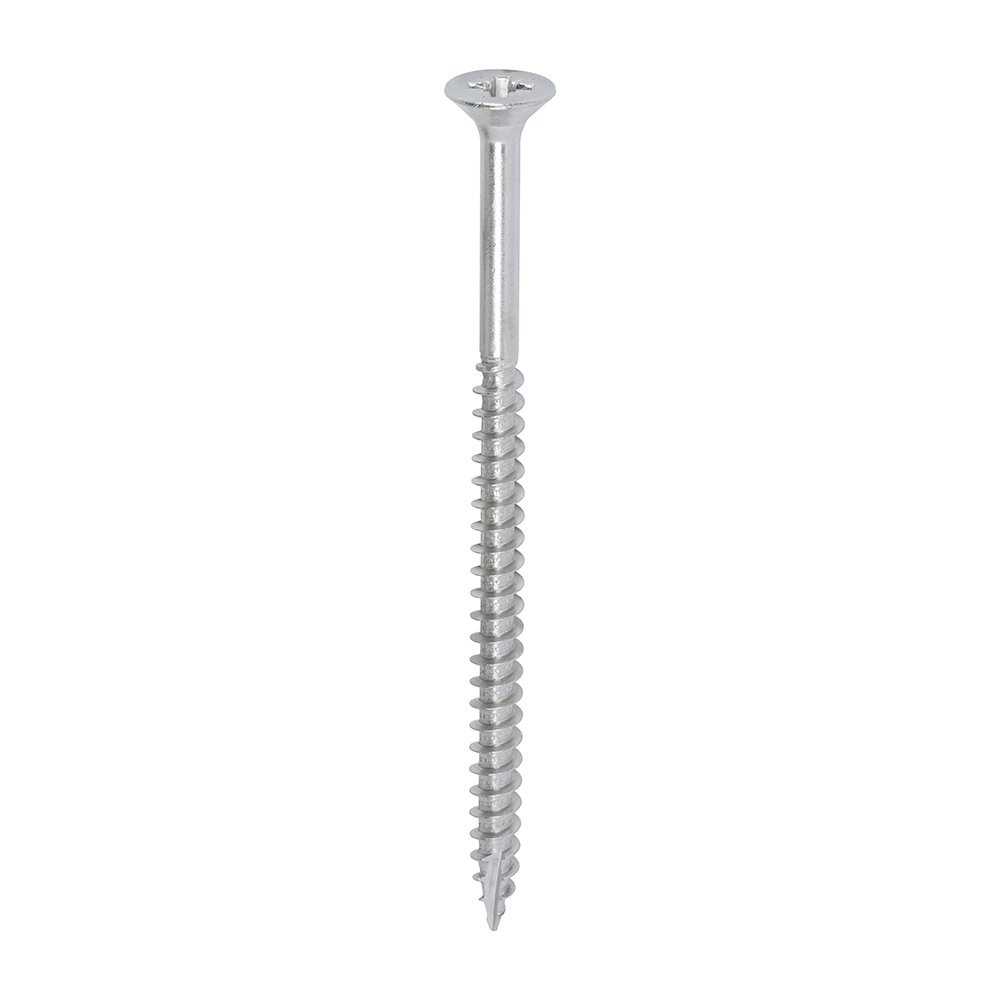6MM X 100MM STAINLESS CSK POZI WOODSCREW