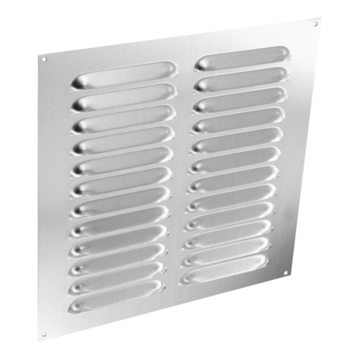 ALUMINIUM LOUVRED VENT 9" X 9"