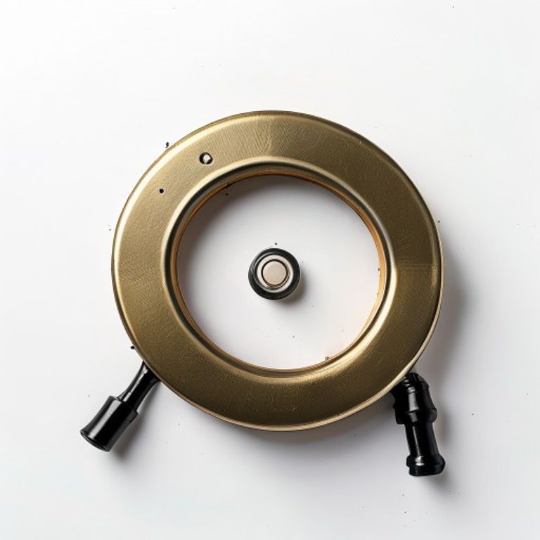 BRASS OVAL DOOR STOP