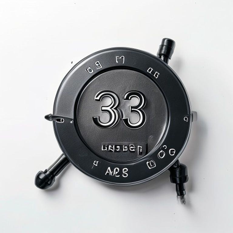 3" CHROME NUMERAL - NO.3