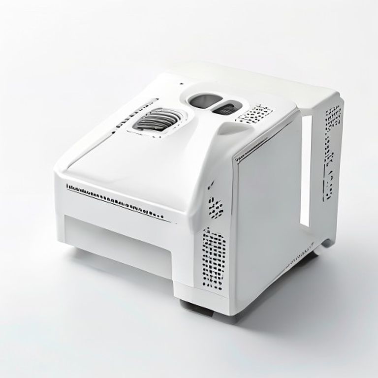 9" X 3" WHITE PLASTIC H & M VENTS