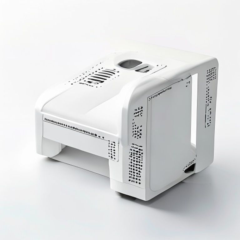 9" X 9" WHITE PLASTIC H & M VENTS