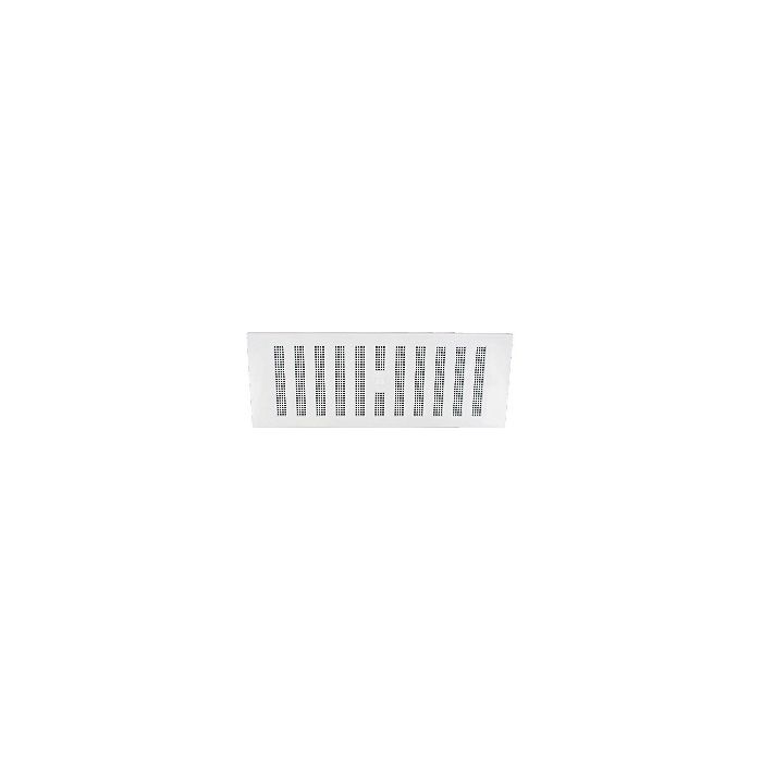 WHITE PLASTIC HIT & MISS VENT 9" X 6"