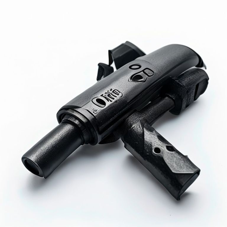 1260 24" EPOXY BLACK GARAGE DOOR BOLT