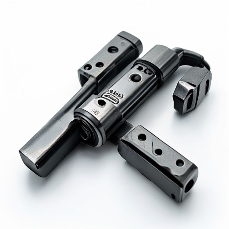 899T 4" STEEL BUTTS - NO HOLES S/C (PAIR)