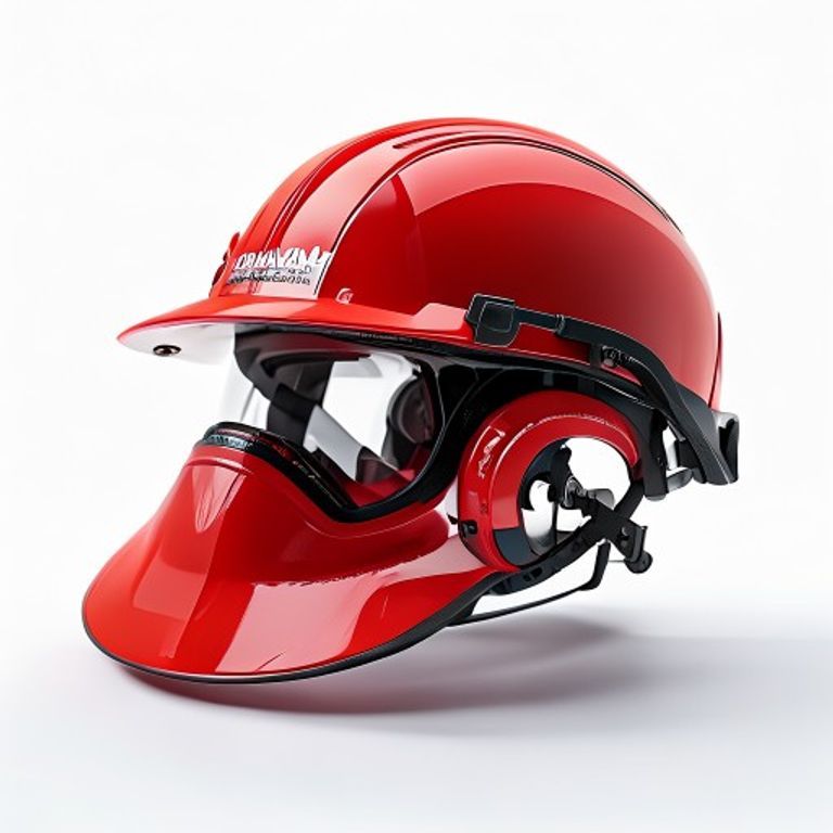 SAFETY HELMETS - RED