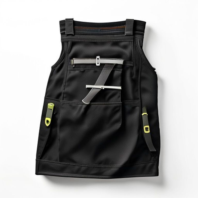 PORTWEST 32" BLACK STRETCH HOLSTER TROUSER