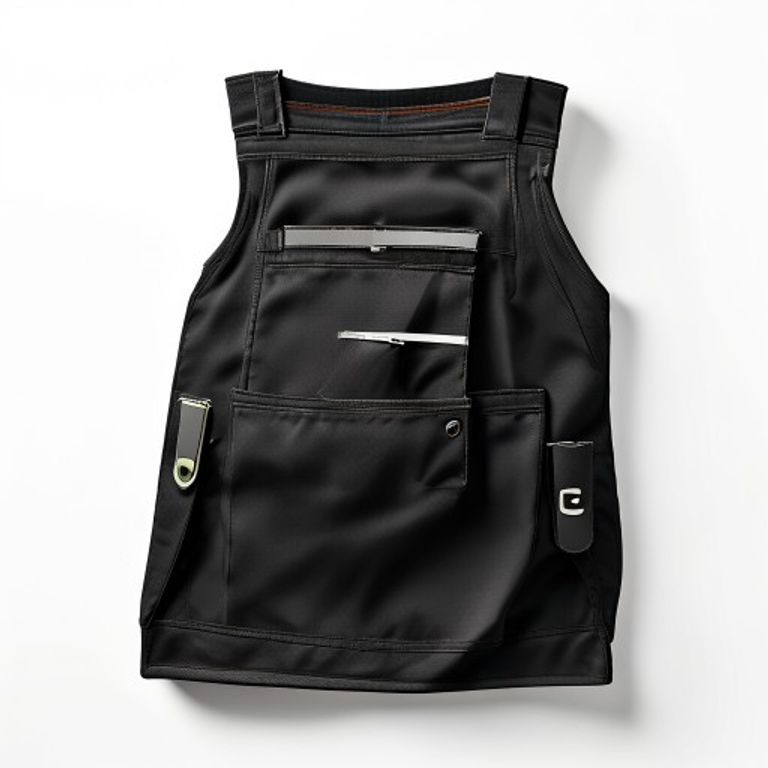 PORTWEST 34" BLACK STRETCH HOLSTER TROUSER