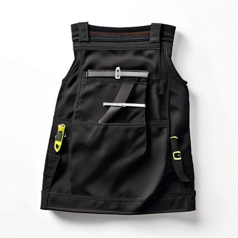 PORTWEST 36" BLACK STRETCH HOLSTER TROUSER