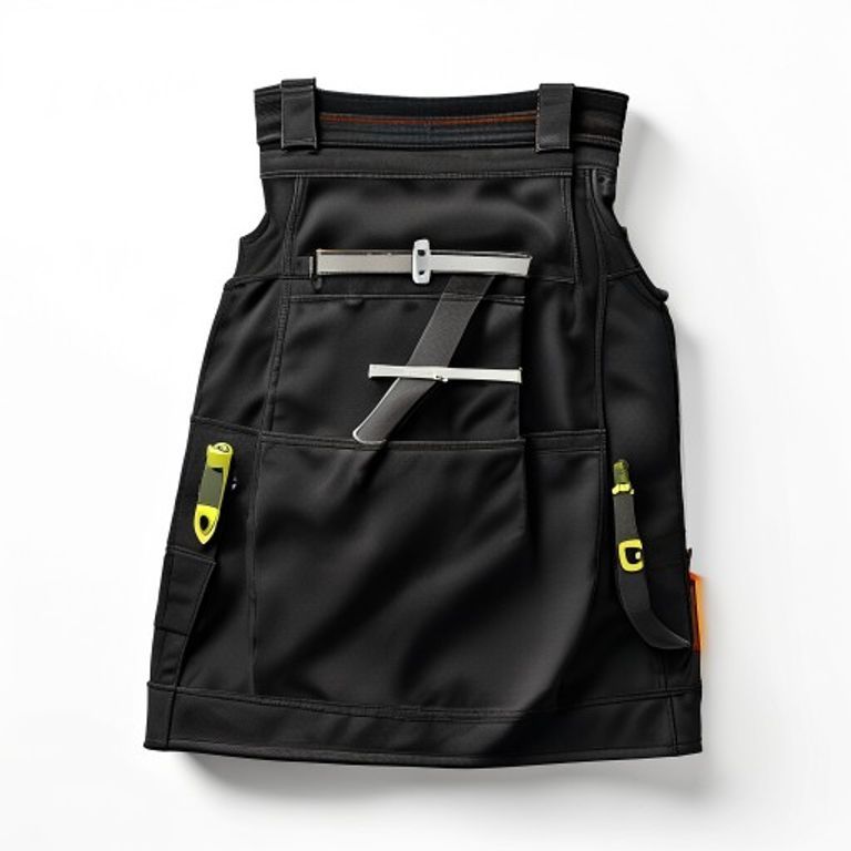 PORTWEST 38" BLACK STRETCH HOLSTER TROUSER