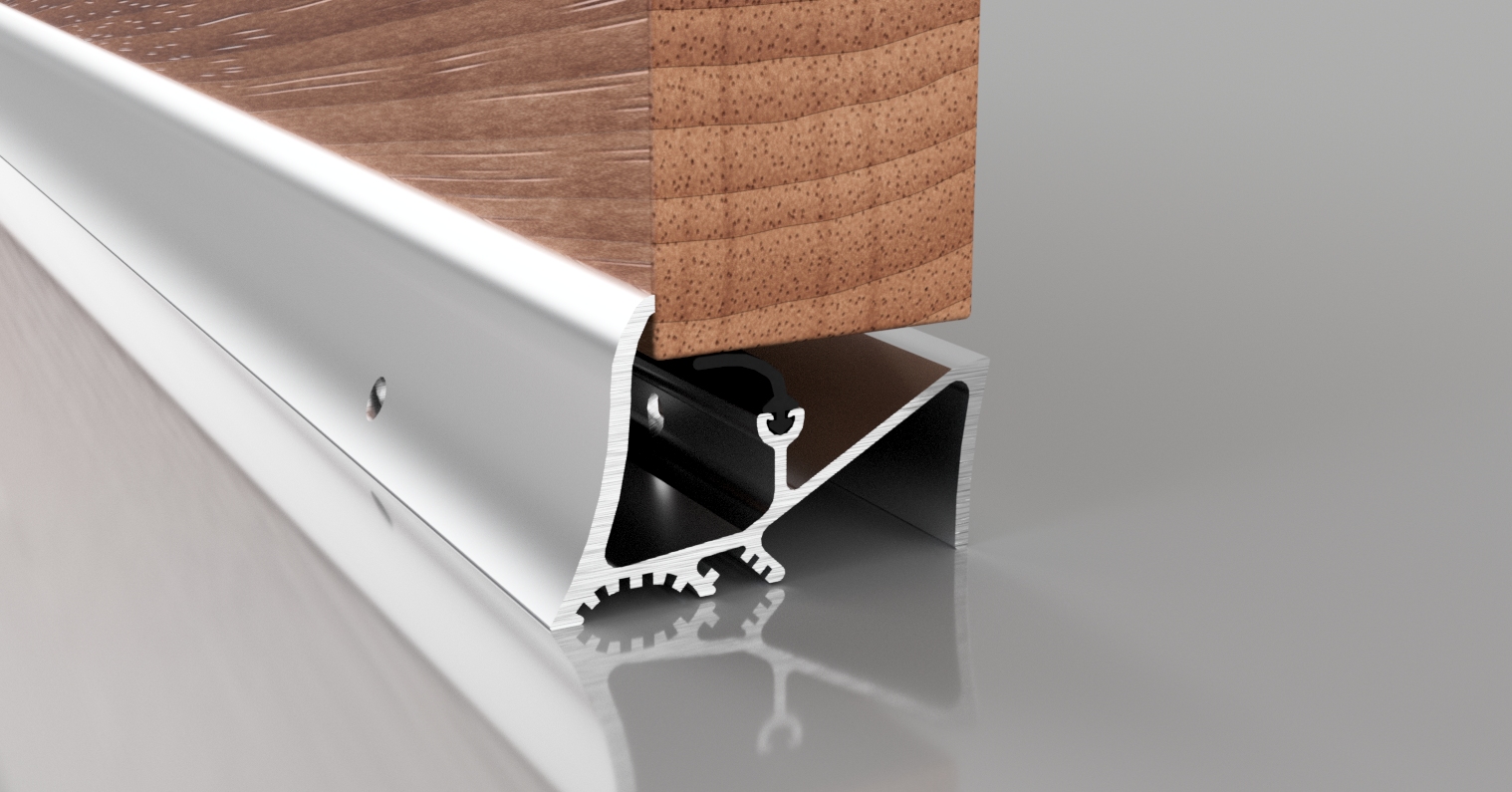 SUPERSEAL 3'0" ALUMINIUM THRESHOLD SILL