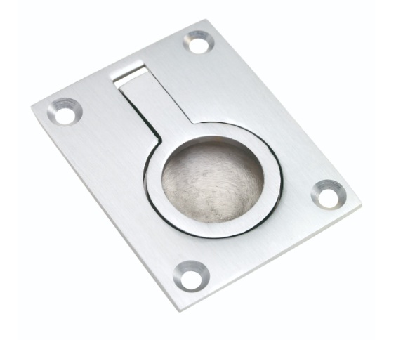 FLUSH RING PULL 38 X 50MM SC