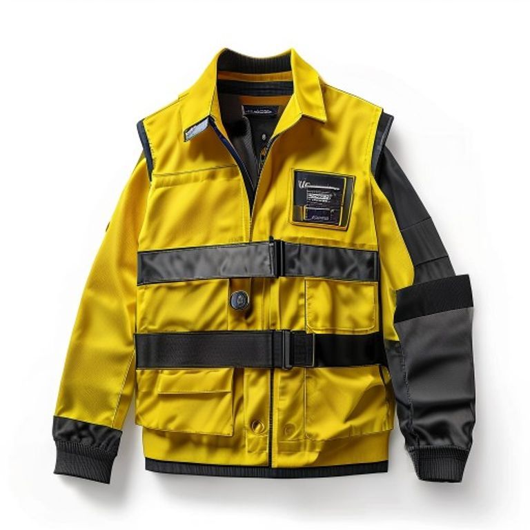 HI-VIS WAISTCOAT - 2 BAND MEDIUM YELLOW