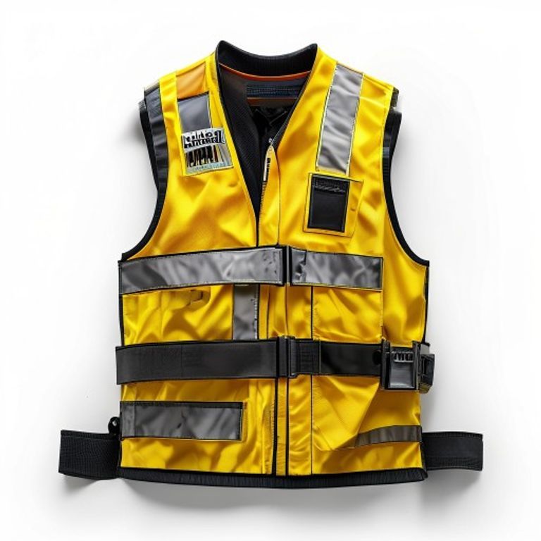 HI-VIS WAISTCOAT - 2 BAND 2XL YELLOW