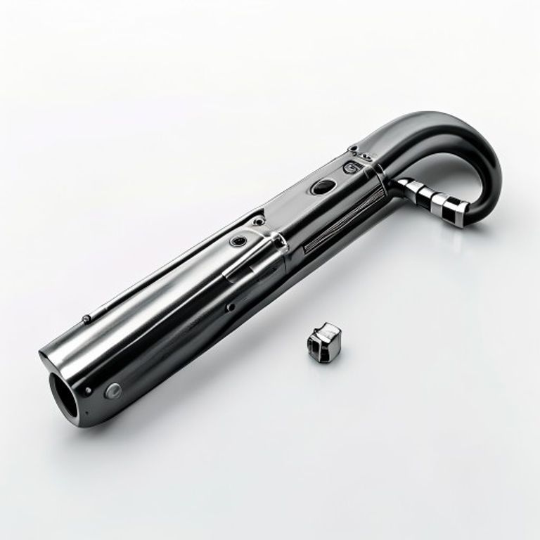 CHROME GRAB RAIL 450MM X 25MM - G403BC