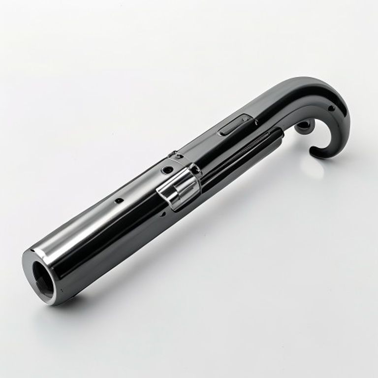 CHROME GRAB RAIL 600MM X 25MM - G404BC