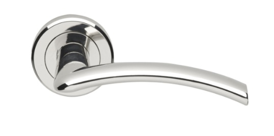 SZC030CP TRES LEVER ON ROUND ROSE(PAIR)