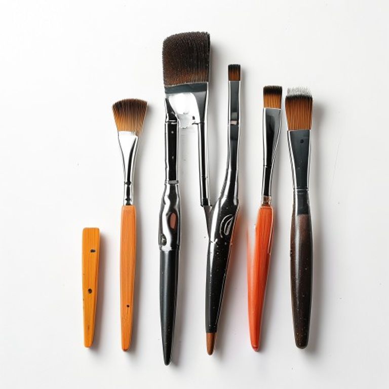 STANLEY 3PC HOBBY PAINT BRUSH SET