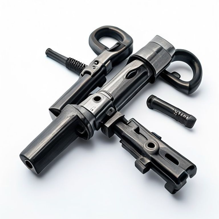 GALV 14" CRANKED BANDS + HOOKS (PAIR)
