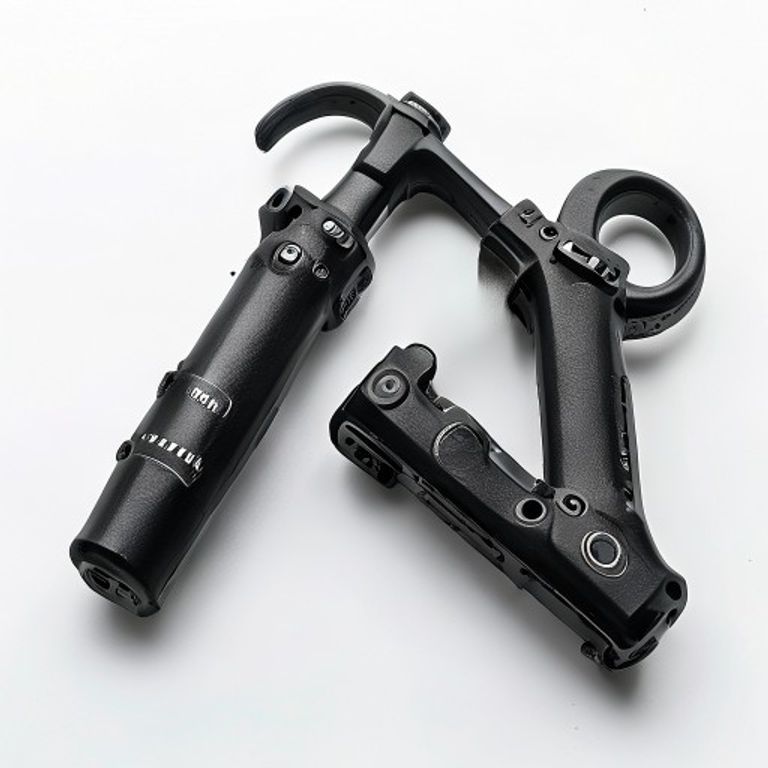 TAURUS 12" MEDIUM TEE HINGES PAIR- BLACK