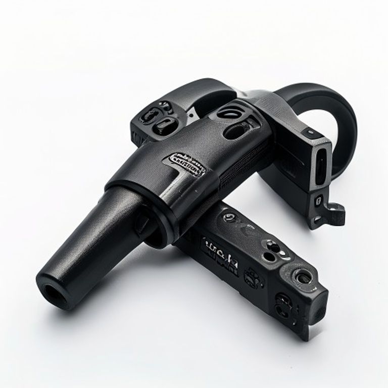 TAURUS 16" MEDIUM TEE HINGES PAIR- BLACK