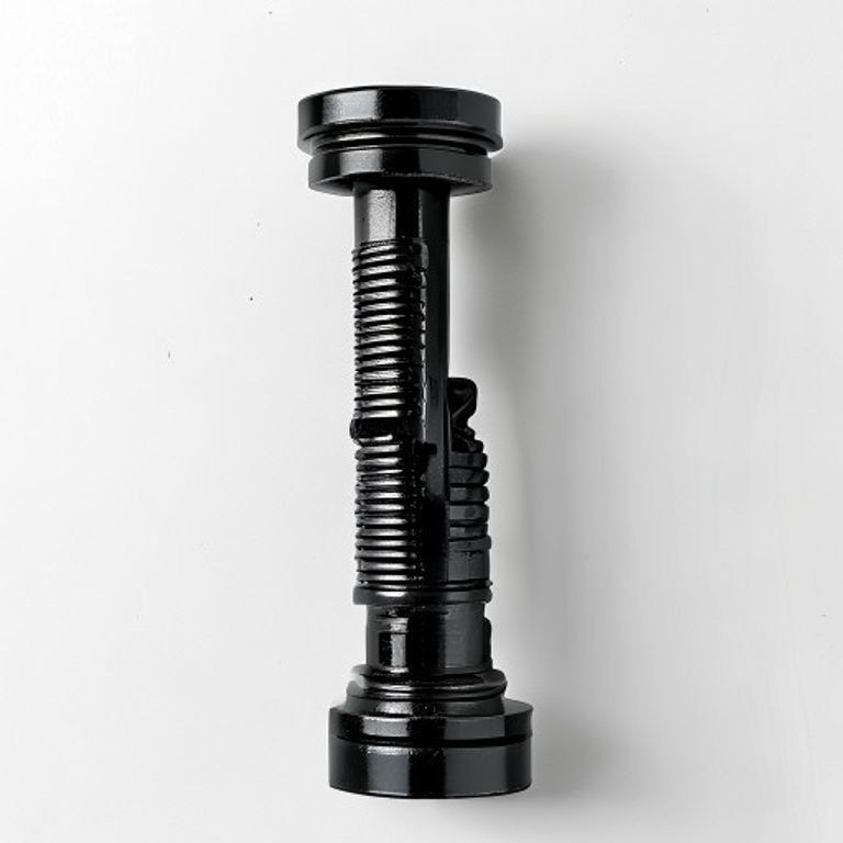 TAURUS 8" STRAIGHT TOWER BOLT BLACK