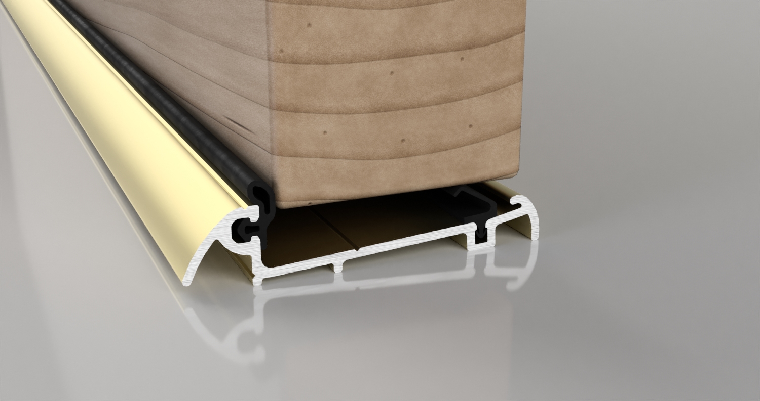 44MM X 2M MOBILITY EASY ACCESS SILL MATT GOLD INWARD OPENING