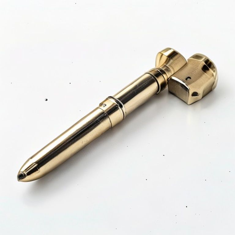 6 X 1" BRASS CSK SLOTTED WOODSCREW