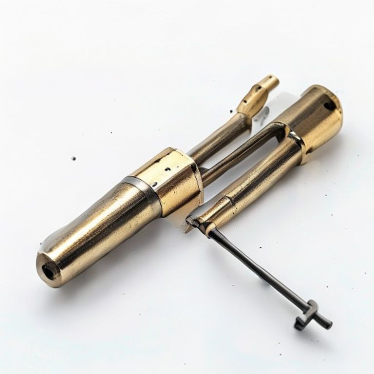 6 X 1" BRASS ROUND SLOTTED WOODSCREW
