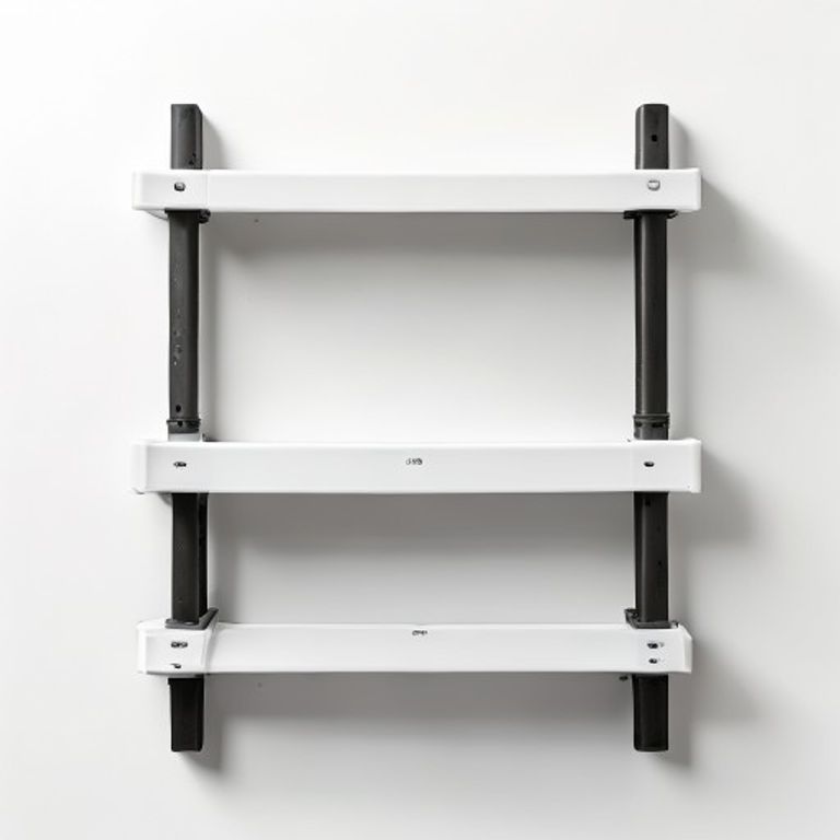 200MM X 150MM WHITE LONDON SHELF BRACKET