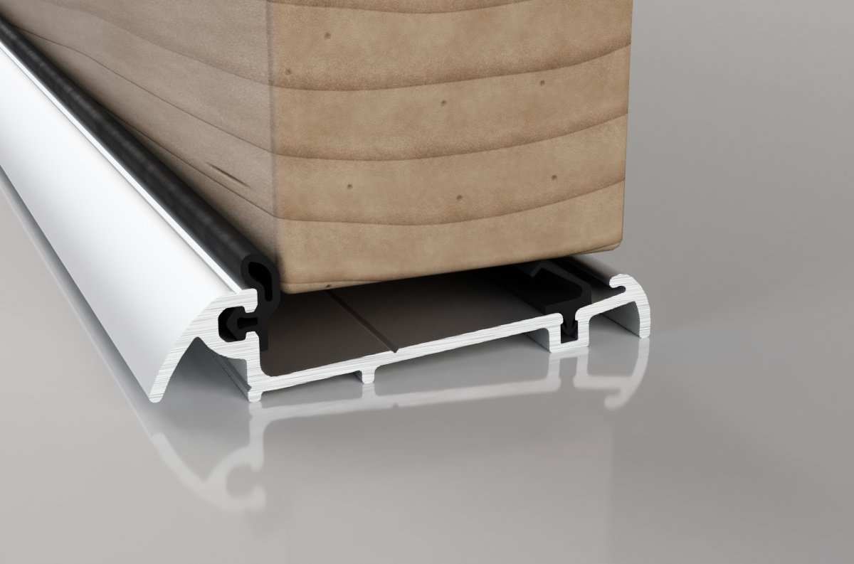 56MM X 2M MOBILITY EASY ACCESS SILL MATT SILVER OUTWARD OPENING