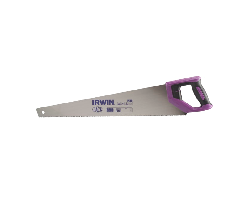 IRWIN JACK 990UHP FINE HANDSAW SOFT GRIP 550MM 11/12TPI