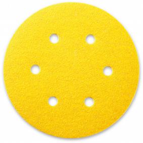 ABRASIVE DISC 6 HOLES 1960 ø150MM P120